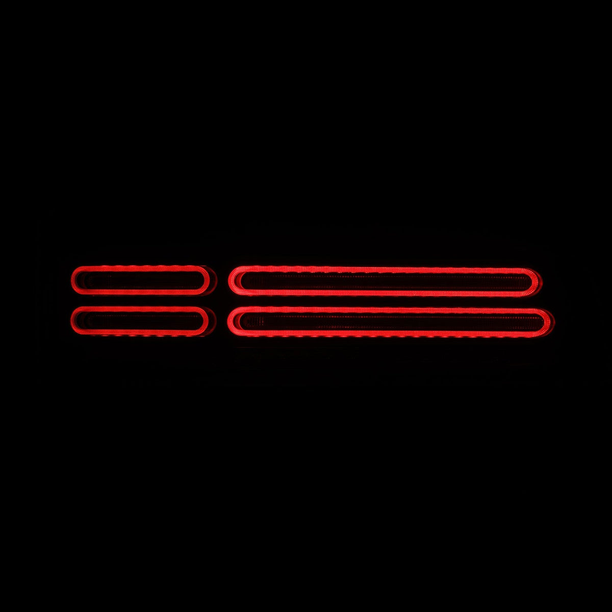 AlphaRex 691012 23-25 Nissan Z Nova-Series Quad-Loop Style Prismatic LED Tail Lights - Black