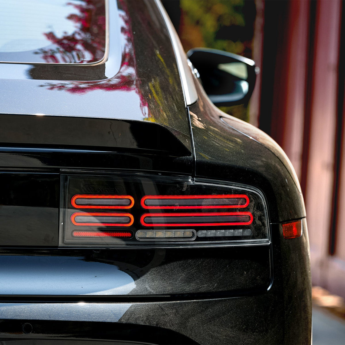 AlphaRex 691012 23-25 Nissan Z Nova-Series Quad-Loop Style Prismatic LED Tail Lights - Black