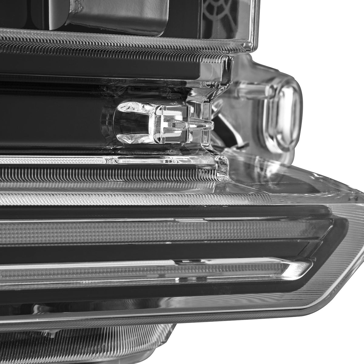 AlphaRex 880894 23-26 Ford F-250 SD NOVA LED Projector Headlights Alpha Black w/Activation Light/Sequential Signal/Switchback