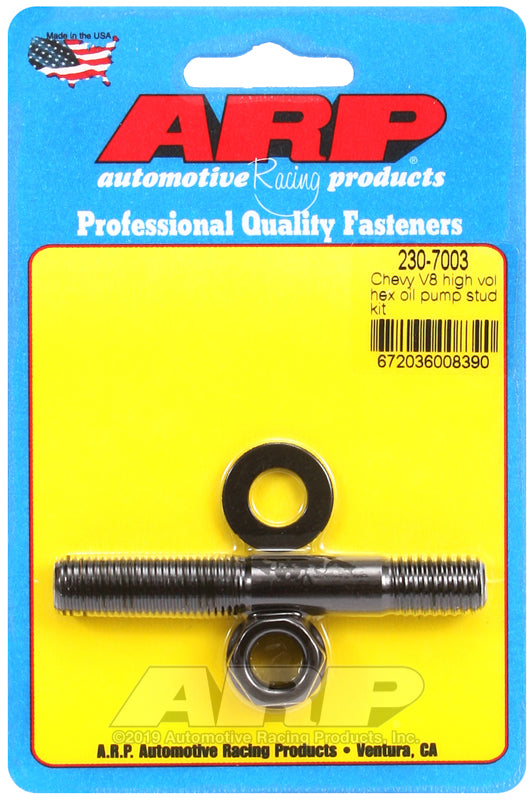 ARP 230-7003 for Chevrolet V8 High Volume Hex Oil Pump Stud Kit