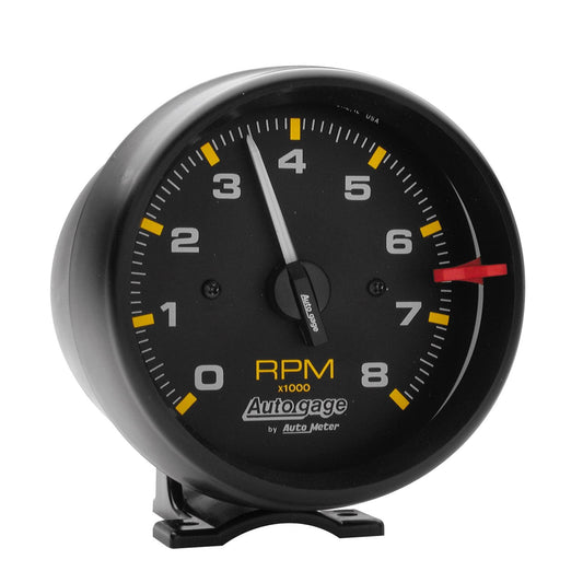 AutoMeter 2300 Autogage Black 8,000 RPM Pedestal Mount Tachometer