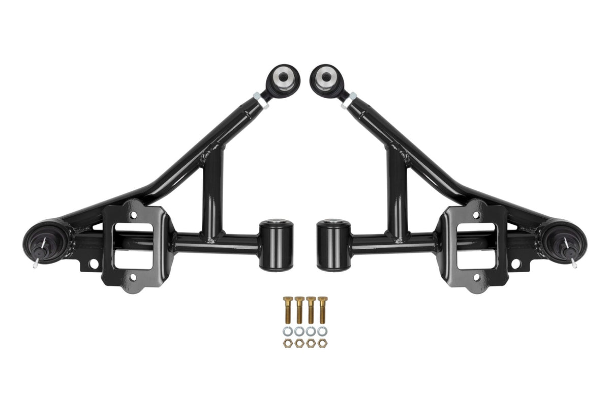UMI Performance 2305-B Front Lower A-Arms Street Black for 1993-2002 GM F-Body