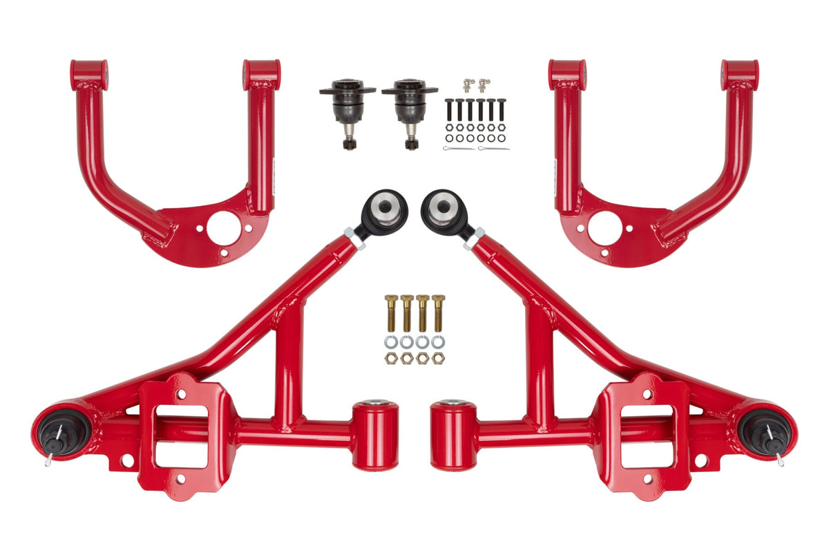 UMI Performance 230511-R Front A-Arms Street Red for 1993-2002 GM F-Body