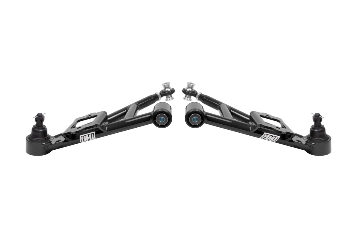 UMI Performance 230511-B Front A-Arms Street Black for 1993-2002 GM F-Body