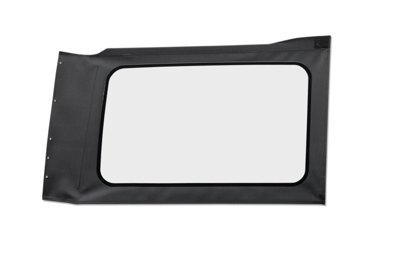 Bestop 18-26 Jeep Wrangler JL Oe JL Replacement Windows (Quarter Right Hand 4-Door Blk Vinyl Clear)