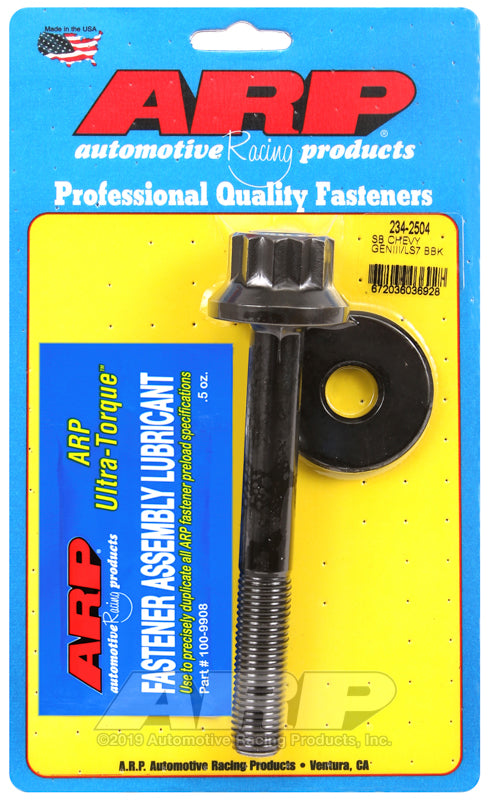 ARP 234-2504 for SB Chevy GENIII LS7 12pt Balancer Bolt Kit