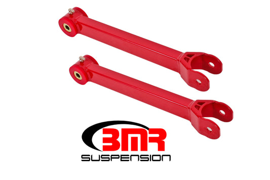 BMR 2016-2024 6th Gen Camaro Non-Adj. Lower Trailing Arms (Polyurethane) - Red
