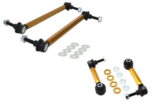 Whiteline KLC282 Adjustable Sway Bar Vehicle Link Kit for 2012-2018 BMW 320i, 2013-2018 BMW 320i xDrive, 2014-2018 BMW 328d and More