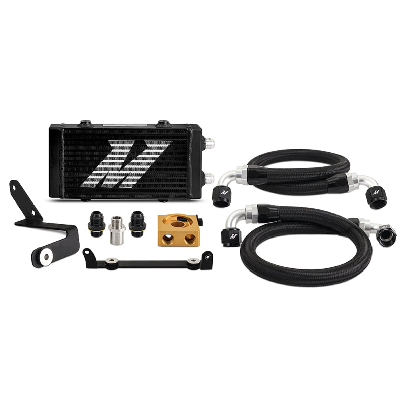 Mishimoto 2023+ Toyota GR Corolla Oil Cooler Kit - Thermostatic - Black - #MMOC-GRC-23TBK