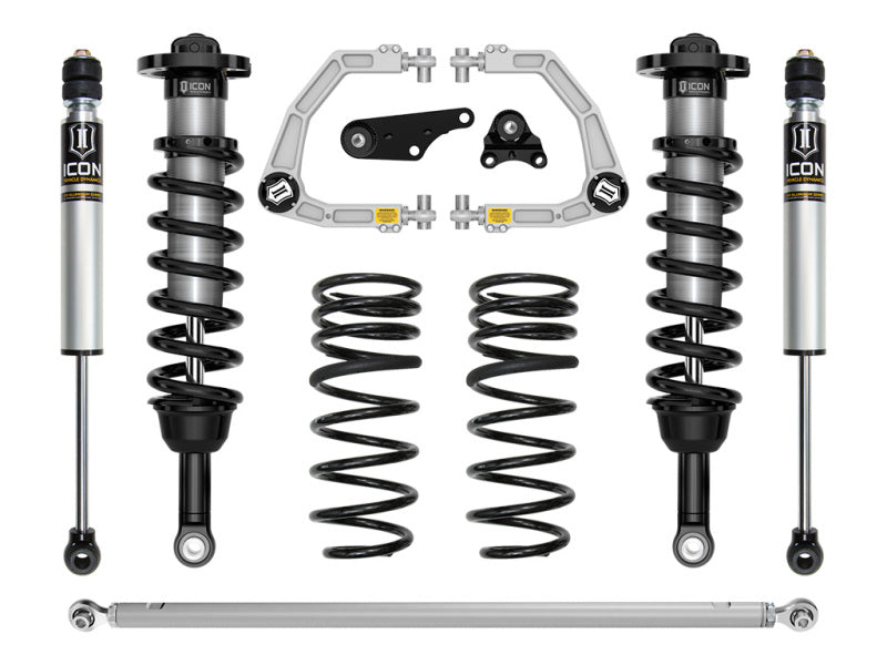 ICON 2024 Toyota Land Cruiser 250 Series 1.25-3in Lift (Stage 4) Suspension System, Billet