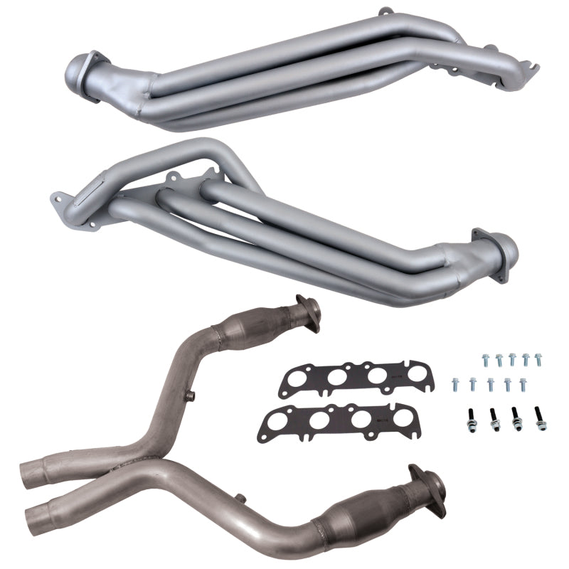 BBK Performance 18561 Long Tube Headers with Catted X-Pipe for 2011-2014 Ford Mustang GT 5.0L