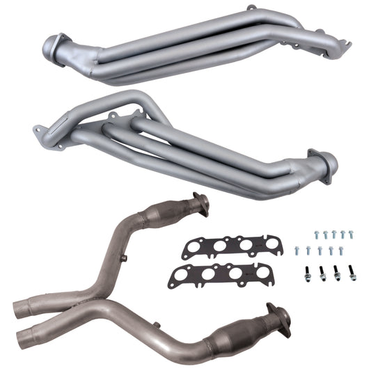 BBK Performance 18561 Long Tube Headers with Catted X-Pipe for 2011-2014 Ford Mustang GT 5.0L