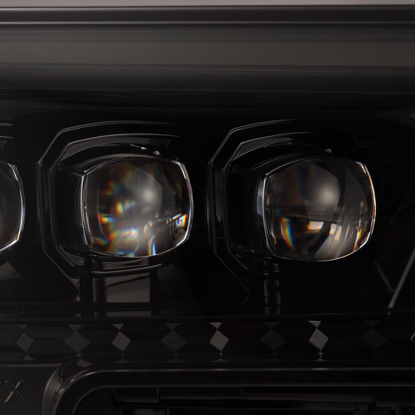 AlphaRex 880332 2024+ Toyota Tacoma NOVA-Series LED Projector Headlights Alpha-Black w/Activation Light & Sequential Signal + DRL