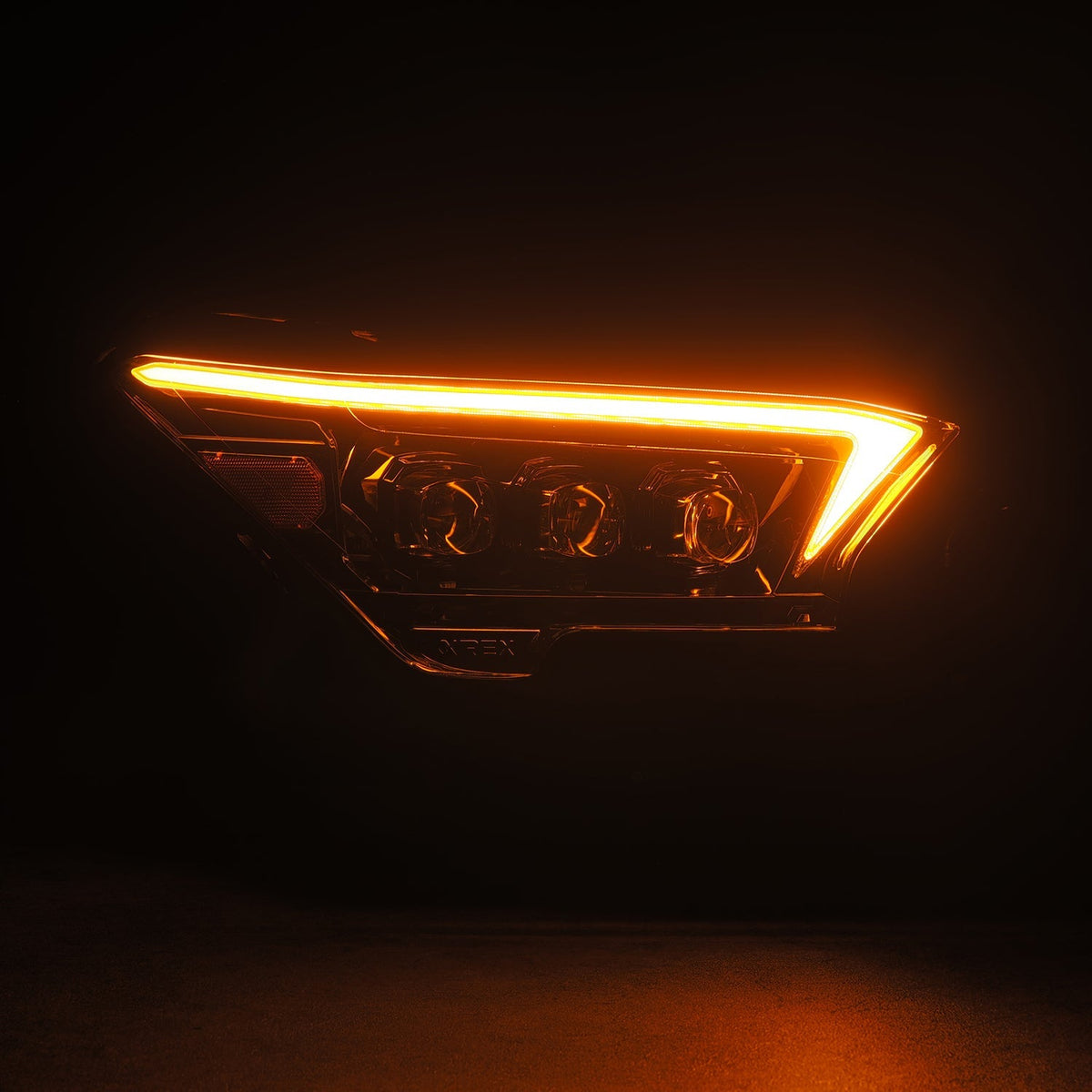 AlphaRex 880332 2024+ Toyota Tacoma NOVA-Series LED Projector Headlights Alpha-Black w/Activation Light & Sequential Signal + DRL