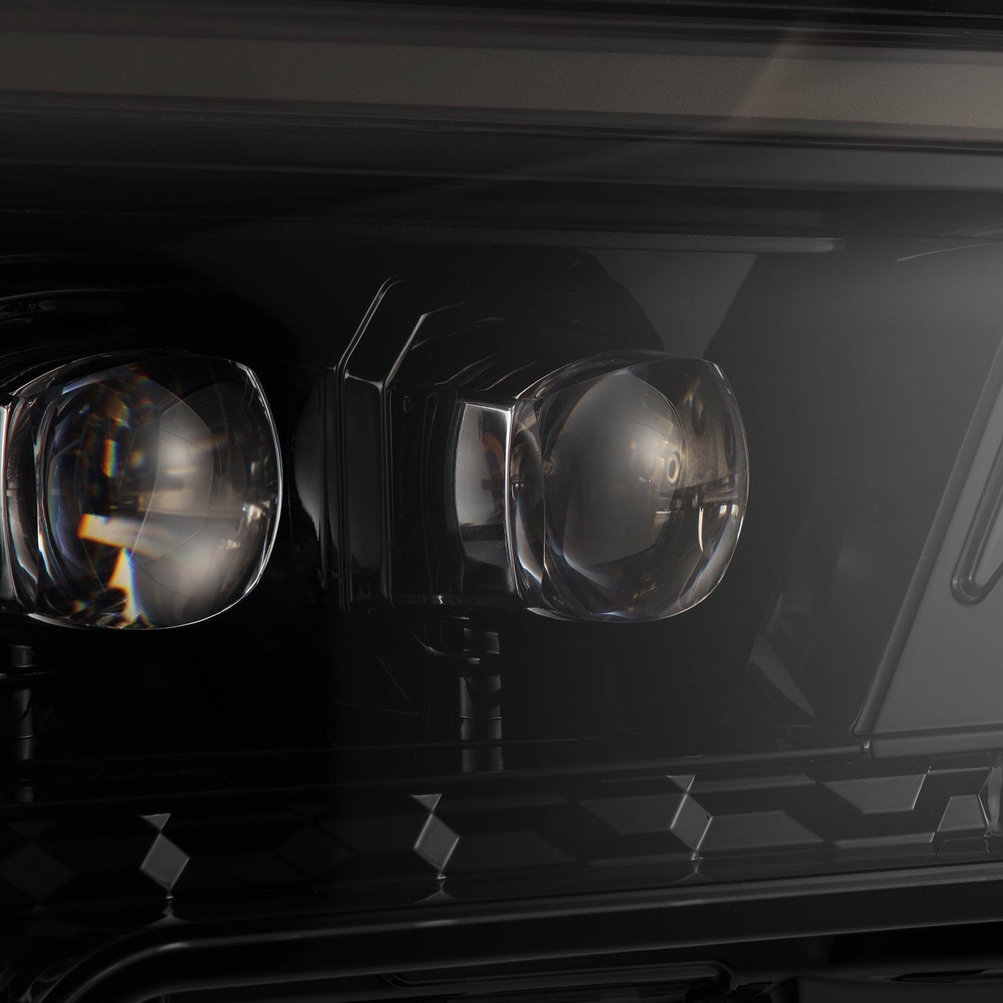 AlphaRex 880332 2024+ Toyota Tacoma NOVA-Series LED Projector Headlights Alpha-Black w/Activation Light & Sequential Signal + DRL