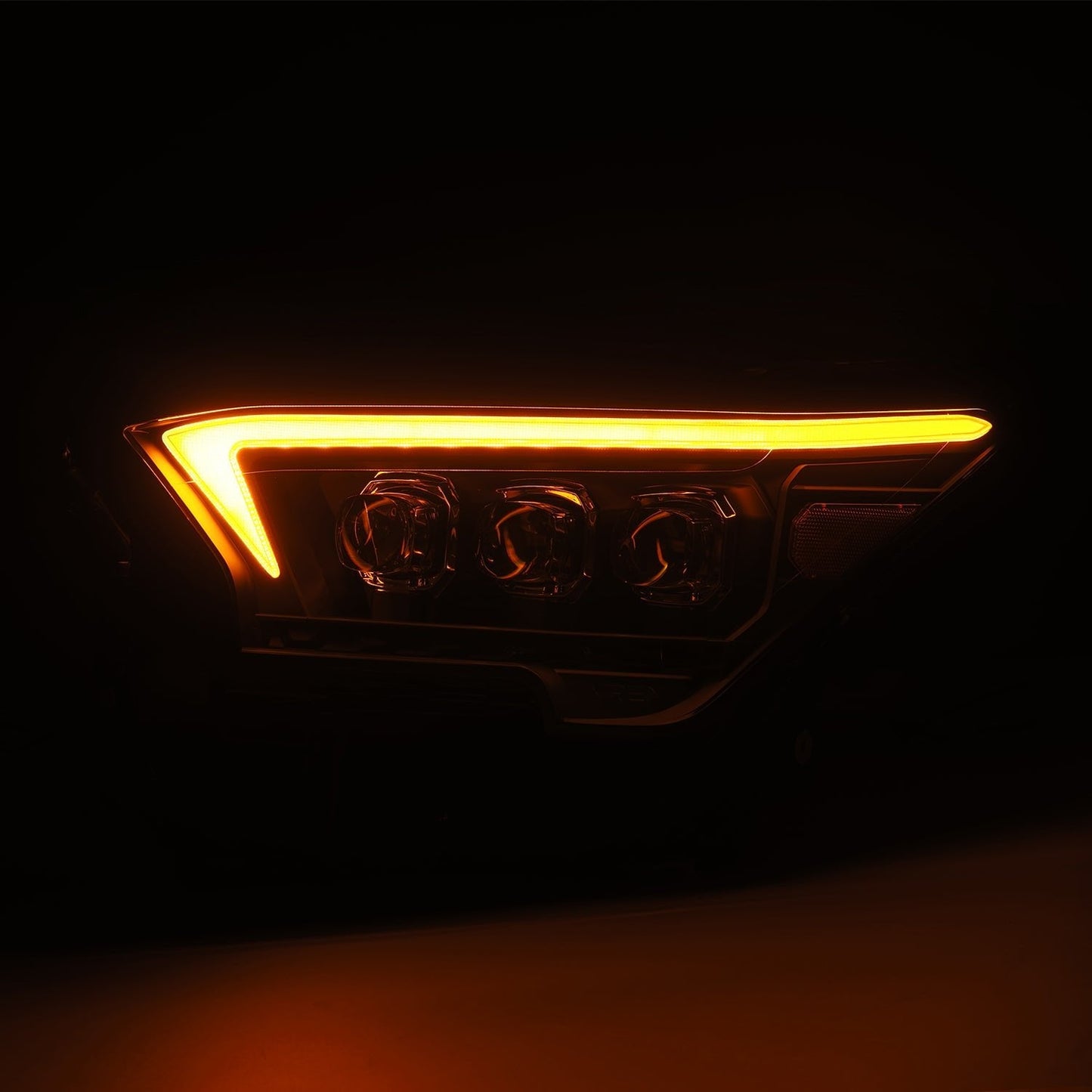 AlphaRex 880333 2023+ Toyota Tacoma NOVA-Series LED Projector Headlights Black w/Activation Light & Sequential Signal + DRL