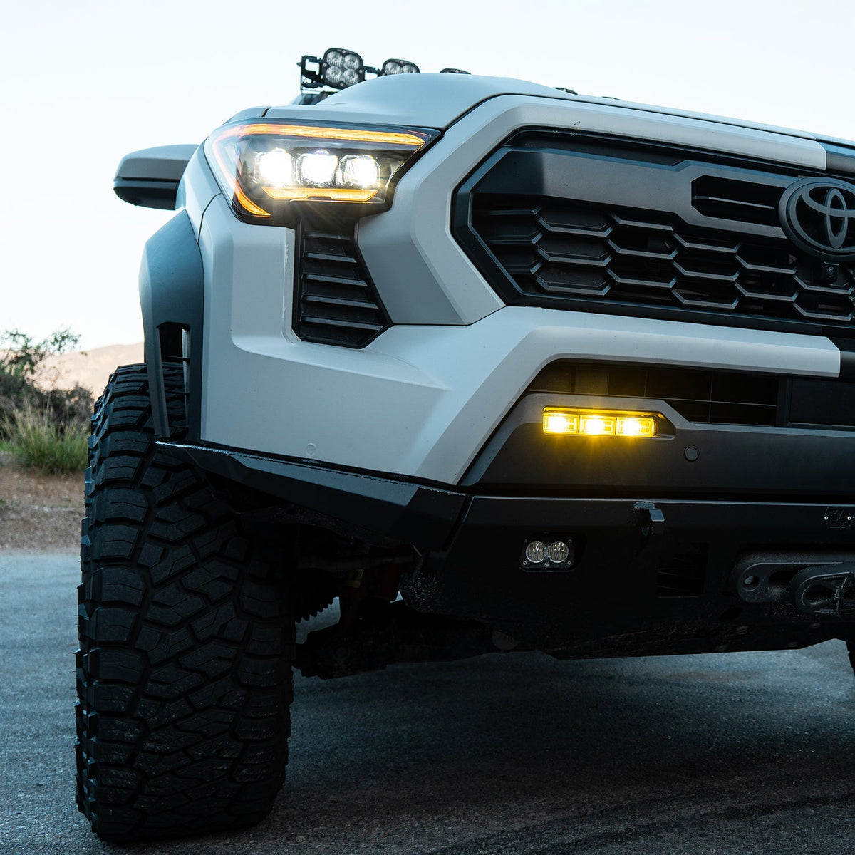 AlphaRex 210018 22-25 Toyota Tundra/Sequoia DoubleTap Dual Color LED Projector Fog Lights