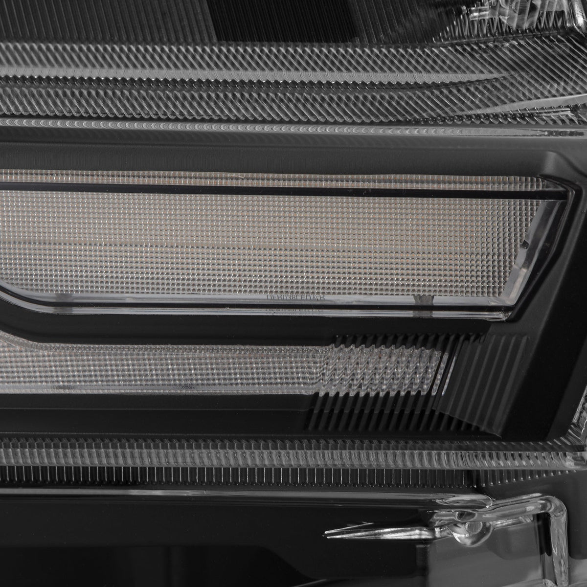AlphaRex 880903 24-26 Ford Ranger LUXX LED Projector Headlights Black w/Activation Light/Sequential Signal/Switchback
