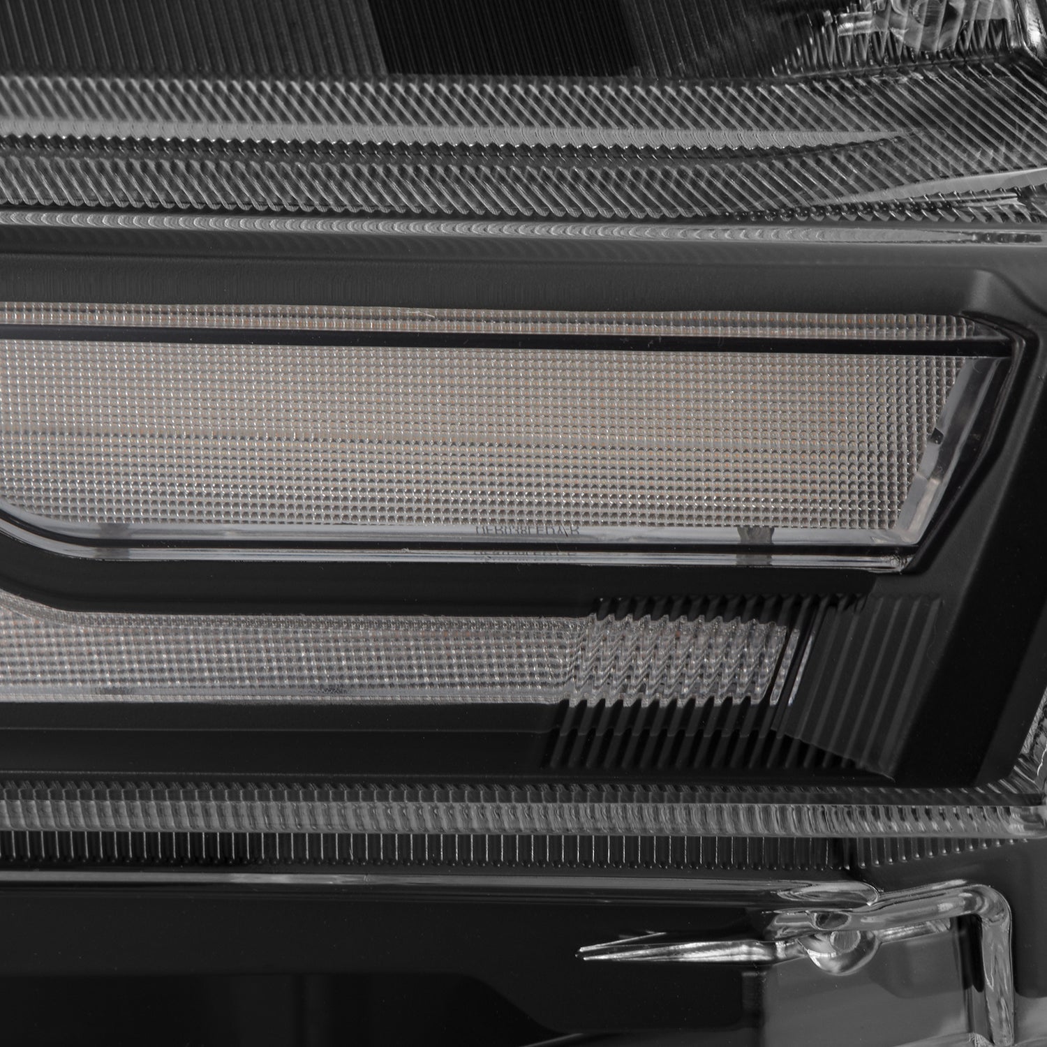 AlphaRex 880903 24-26 Ford Ranger LUXX LED Projector Headlights Black w/Activation Light/Sequential Signal/Switchback