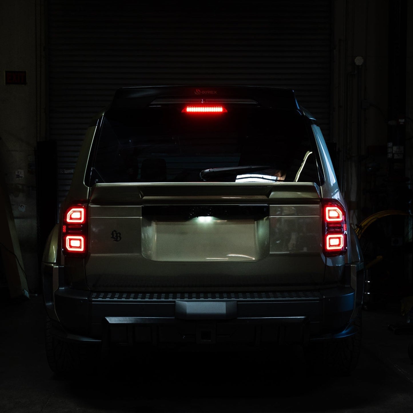 AlphaRex 220089 2024+ Toyota Land Cruiser NOVA Series LED Third Brake Light Alpha - Black