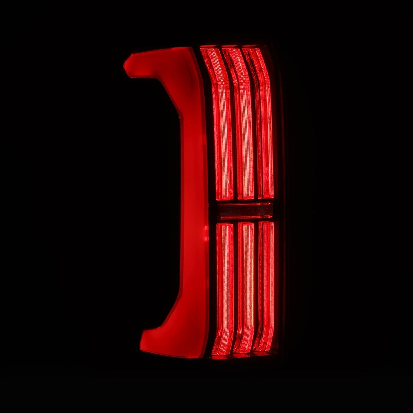 AlphaRex 679030 24-25 Toyota Tacoma NOVA-Series LED Prismatic Tail Lights - Alpha-Black