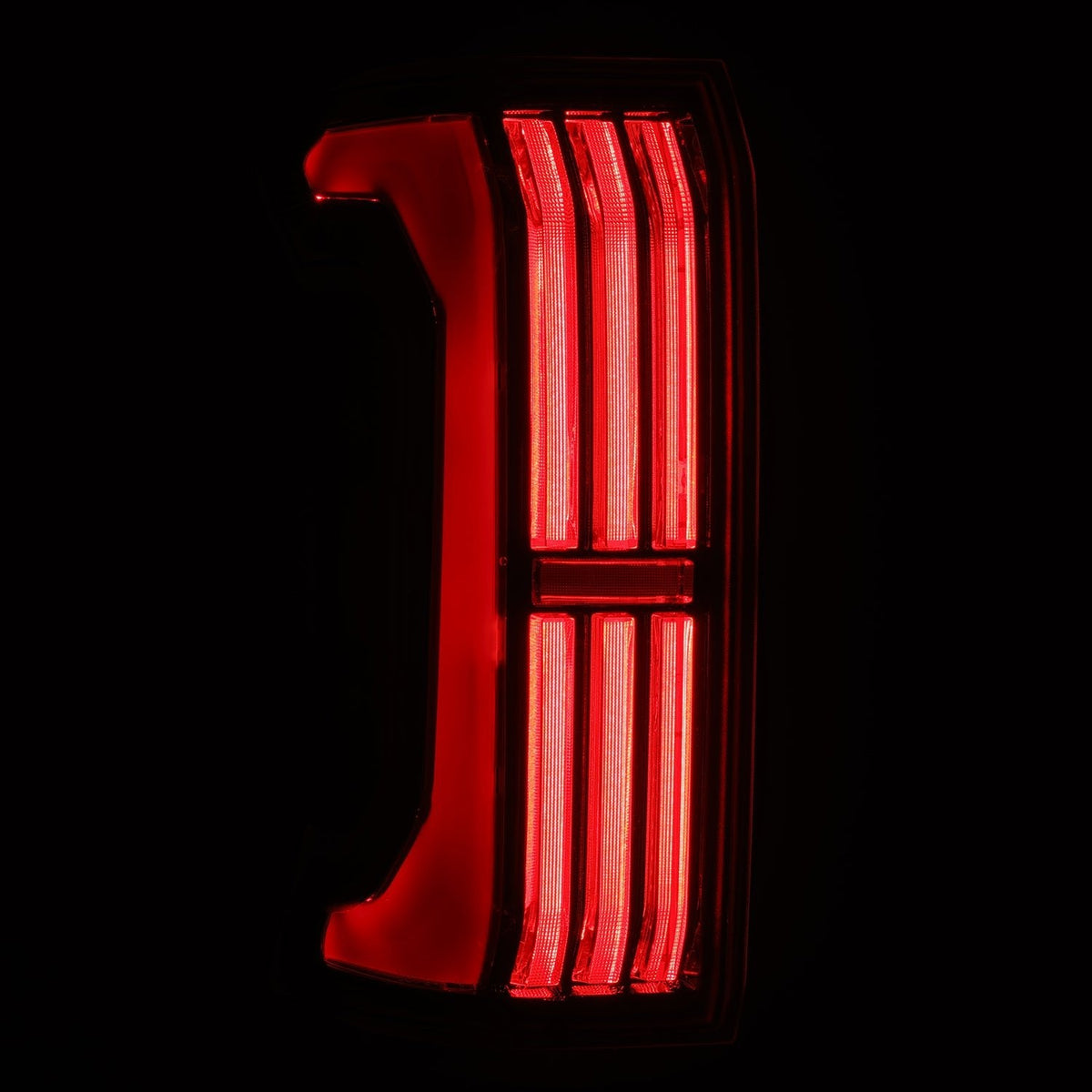 AlphaRex 679020 24-25 Toyota Tacoma NOVA-Series LED Prismatic Tail Lights - Black