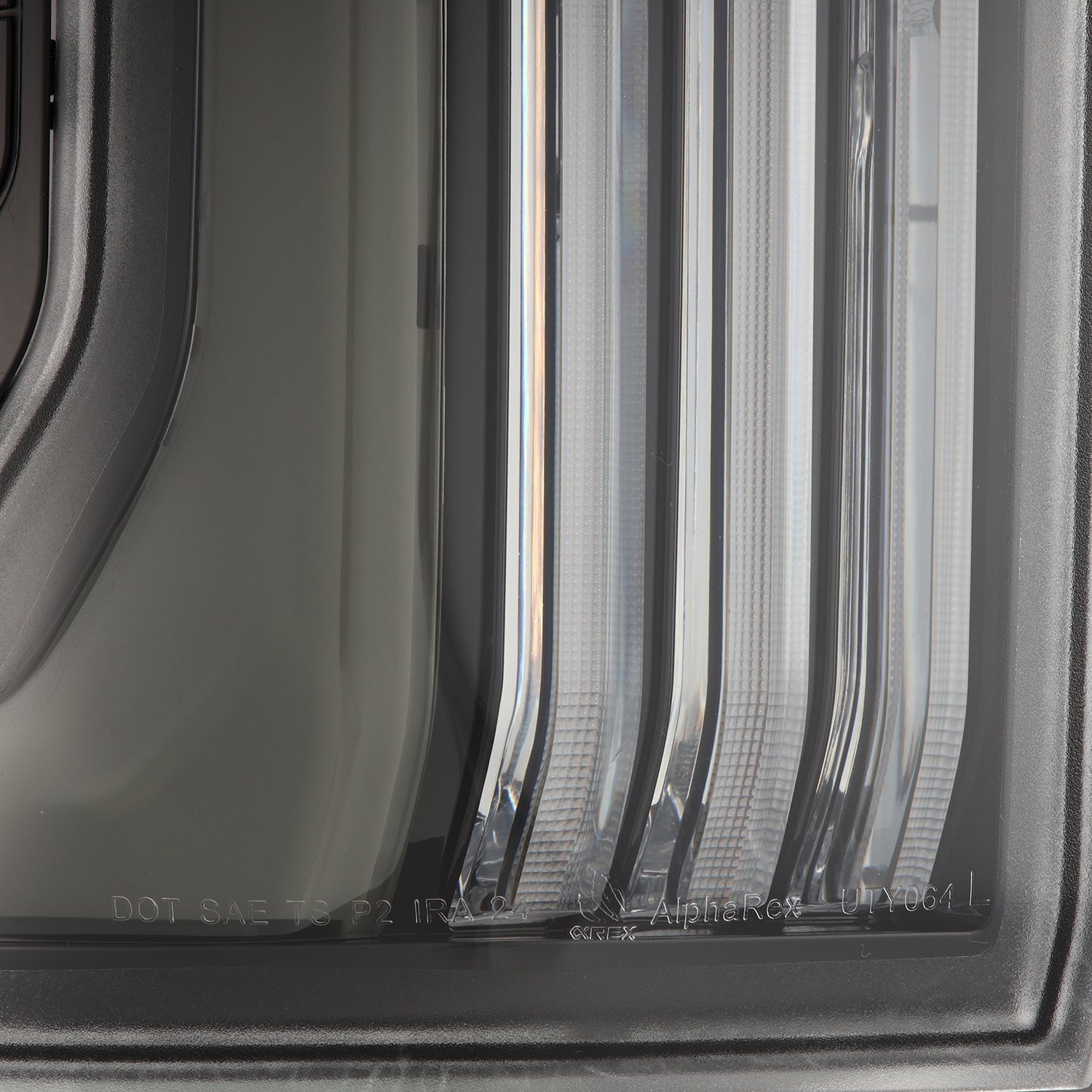 AlphaRex 679020 24-25 Toyota Tacoma NOVA-Series LED Prismatic Tail Lights - Black