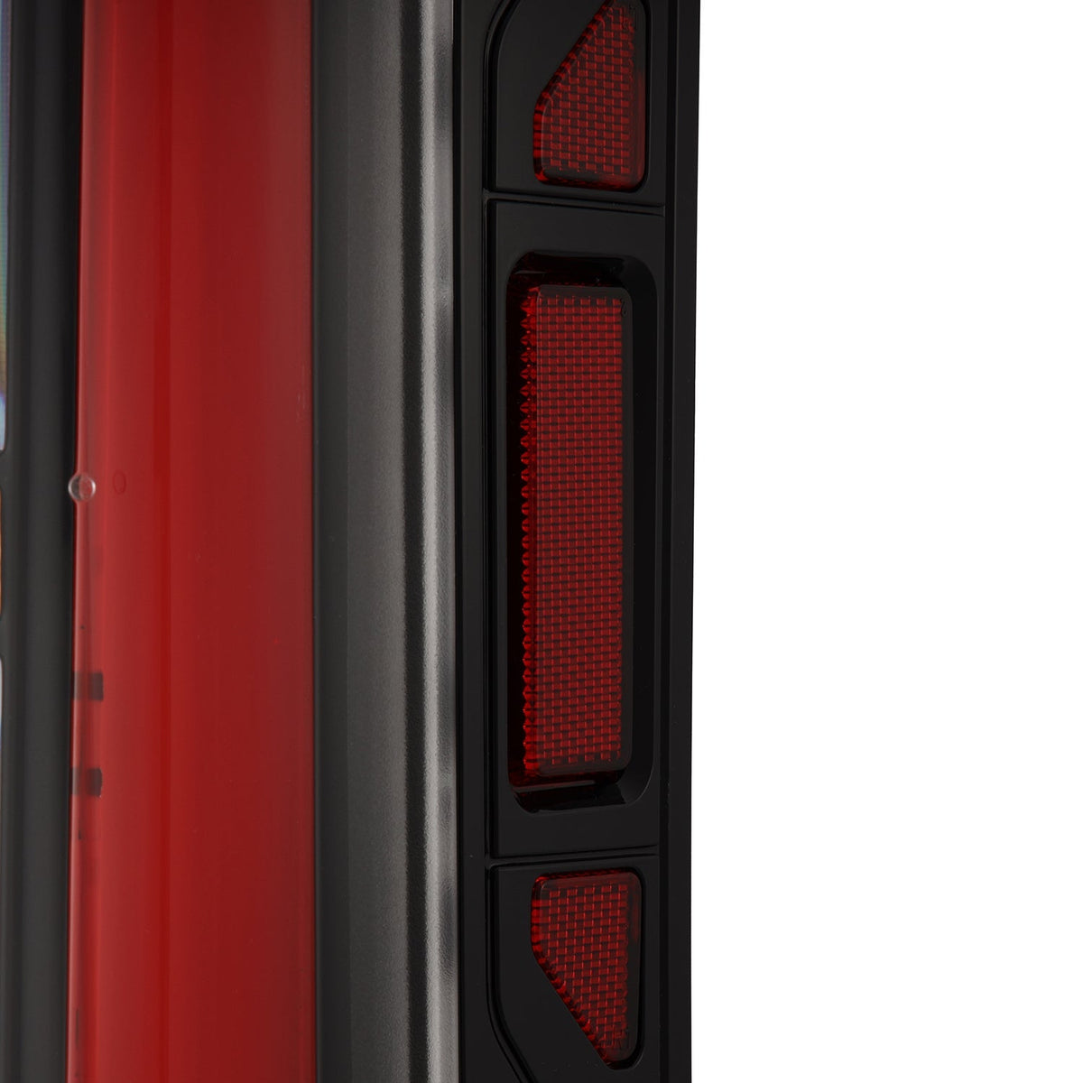 AlphaRex 679010 2024-2025 Toyota Tacoma NOVA-Series LED Prismatic Tail Lights - Black Red