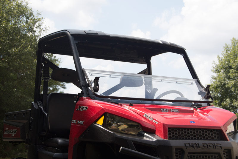 Seizmik 13+ Polaris Ranger 900/1000 XP/Crew Full-Size Windshield Versa-Fold Double-Coated 50-25001KIT
