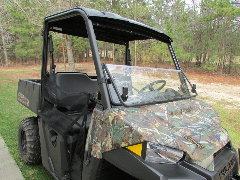 Seizmik 15-23 Polaris Ranger 500/570/EV Mid-Size Windshield Versa-Fold Non-Coat 50-24003KIT