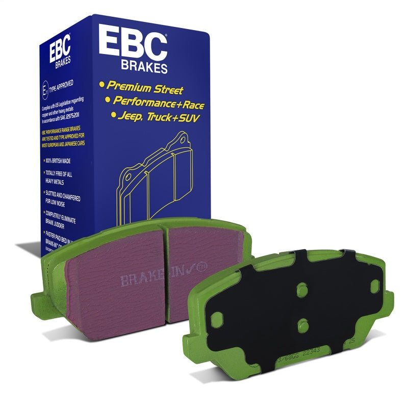 EBC 2019+ Hyundai Veloster (2nd Gen) 2.0L Turbo N Greenstuff Front Brake Pads DP22343