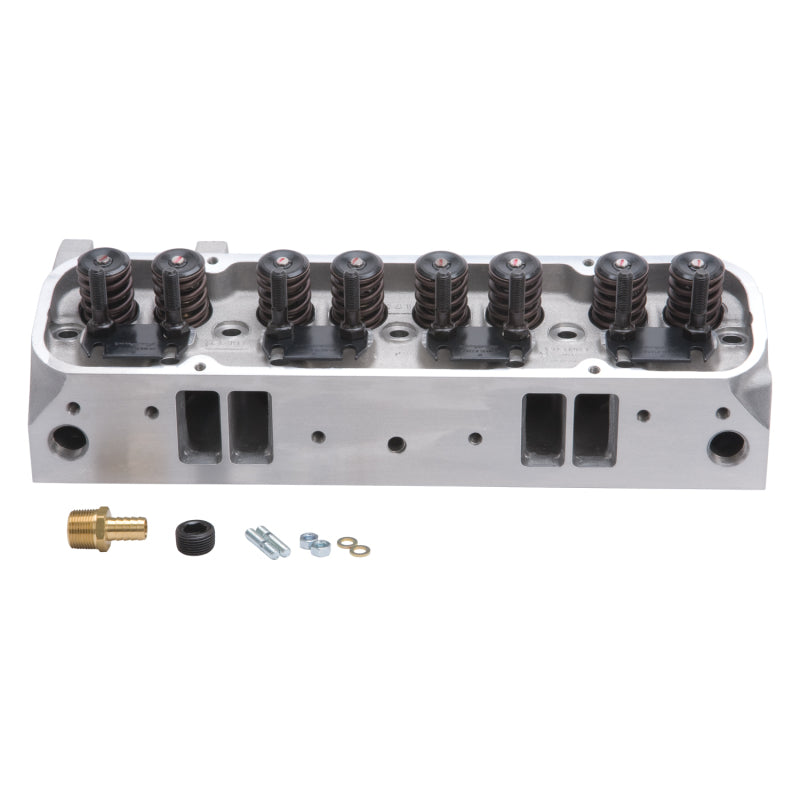 Edelbrock 61525 Cylinder Head Performer RPM CNC Pontiac 1962-1969 455 CI V8 87 cc Combustion Chamber