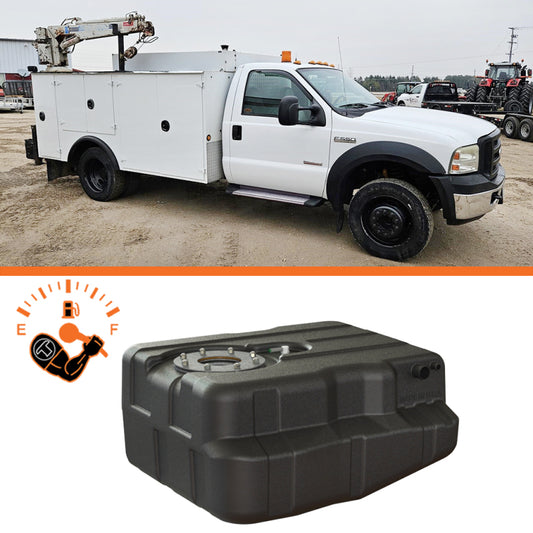 Titan Fuel Tanks 99-10 Ford F-350/F-450/F-550 Narrow Frame 40 Gallon After-Axle Utility Fuel Tank 8020099