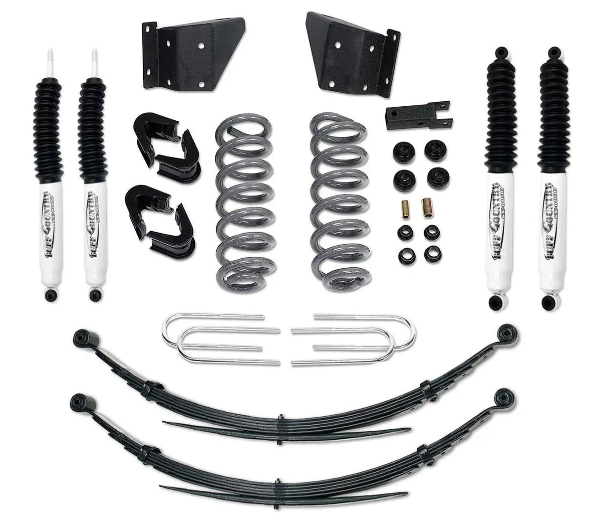 Tuff Country 24717KN 4in Performance Lift Kit with Rear Springs SX8000 for 1978-1979 Ford Bronco 4WD