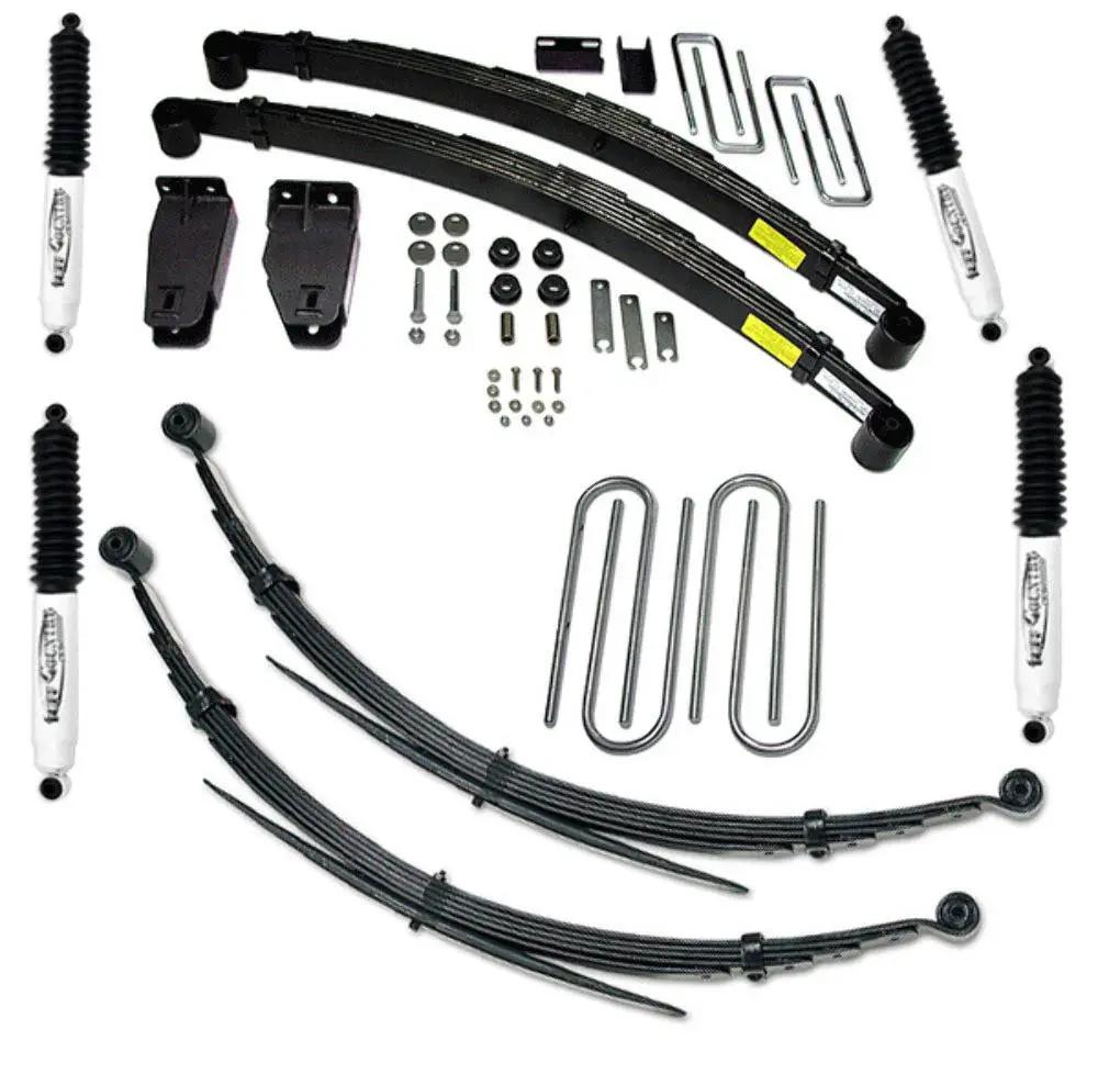 Tuff Country 24829KN 4in Lift Kit with Rear Springs SX8000 for 1988-1996 Ford F-250 4WD (351 Gas)