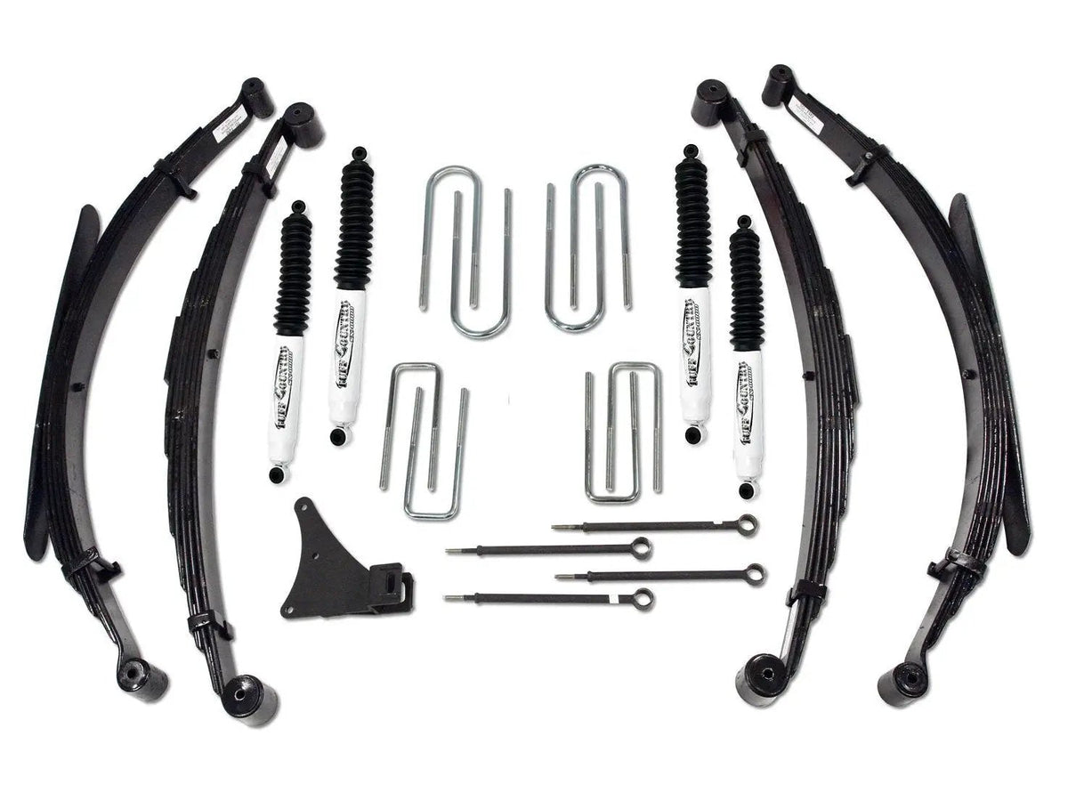 Tuff Country 24831KN 4in Lift Kit with Rear Springs SX8000 for 1986-1997 F-350 Standard/Crew Cab 4WD