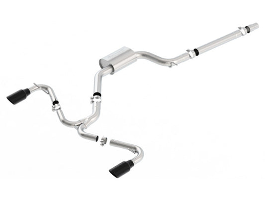 Borla 140750BC 15-17 Volkswagen GTI (MK7) 2.0T AT/MT SS S-Type Catback Exhaust w/Black Chrome Tips - #140750BC
