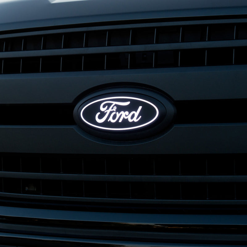 Putco for 2015-2017 Ford F-150 Front Luminix Ford LED Emblem - Fits bar Style Grille