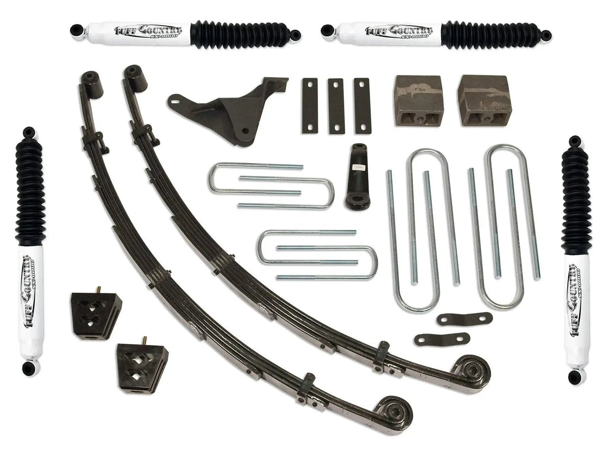 Tuff Country 24955KN 4in Lift Kit SX8000 for 2000-2004 Ford F-250 Super Duty 4WD
