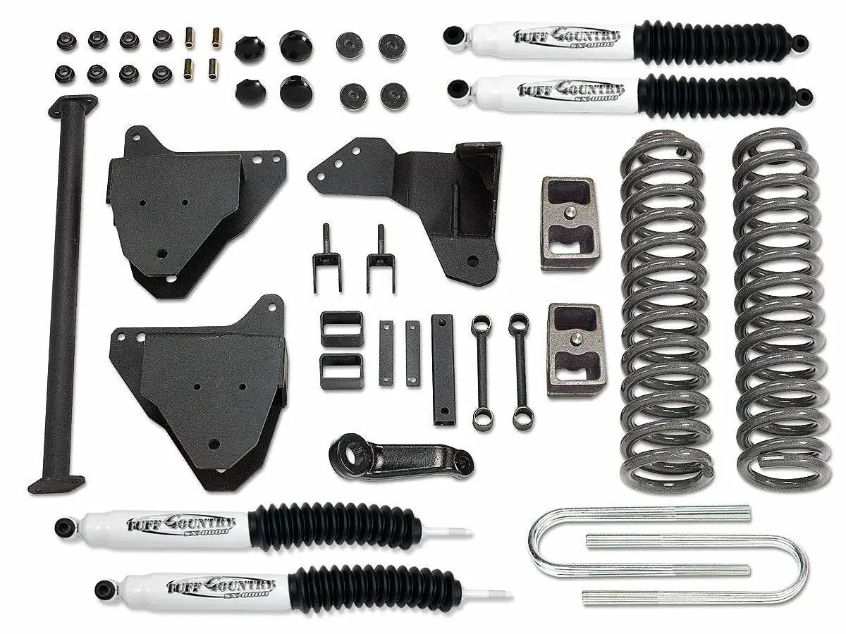 Tuff Country 24974KN 5in Lift Kit (Radius Arm Drop Bracket) SX8000 for 2005-2007 F-250 Super Duty
