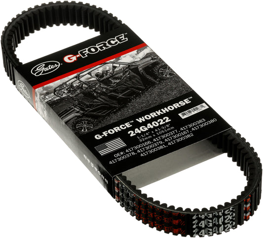 Gates 24G4022 G-Force CVT Belt for 2007-2008 Polaris MV800 760cc