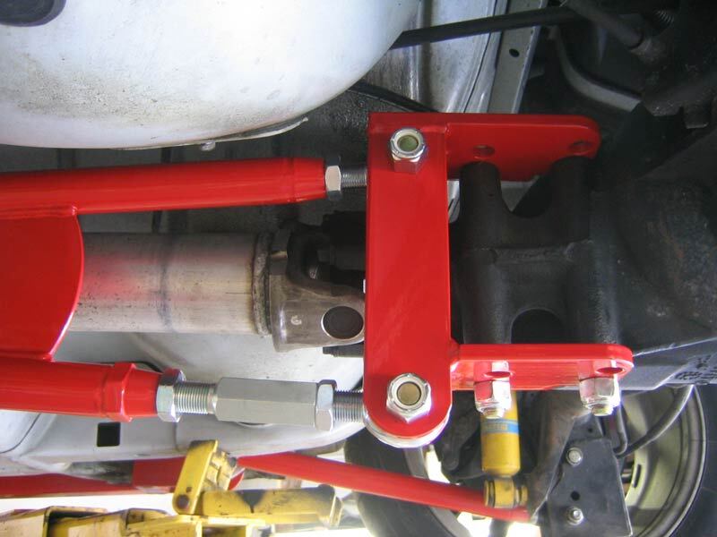 UMI Performance 2205-B Transmission Mounted Adjustable Torque Arm Black