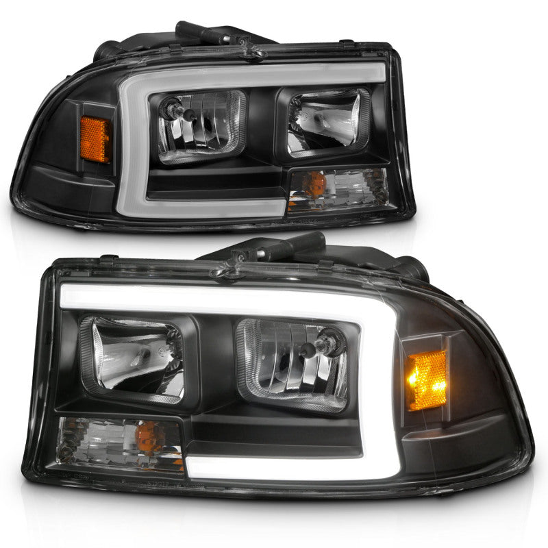 ANZO 1997-2004 Dodge Dakota Crystal Headlights