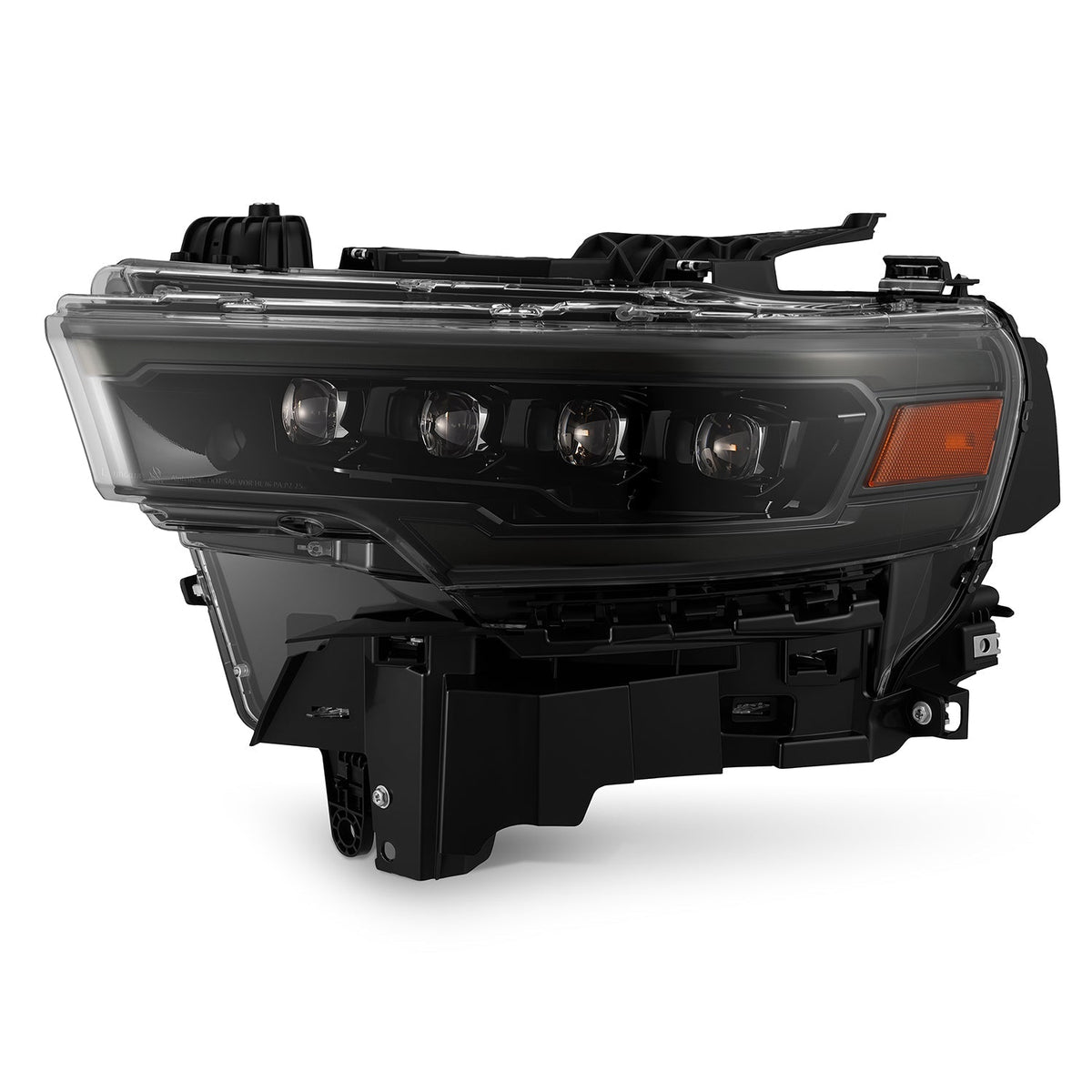 AlphaRex 880890 25-26 Dodge Ram 1500 NOVA LED Projector Headlights- Alpha-Black w/Activation Light/Sequential Signal/Switchback