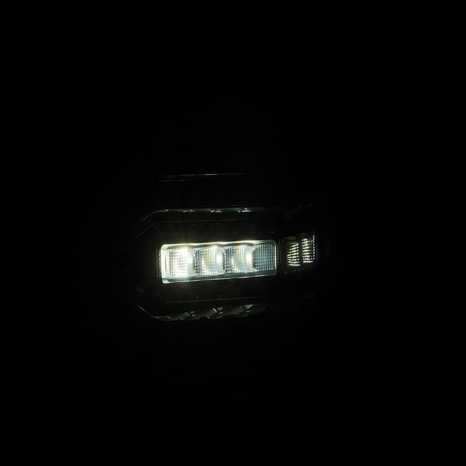 AlphaRex 640032 2025 Dodge Ram 1500 Luxx-Series LED Tail Lights - Alpha Black