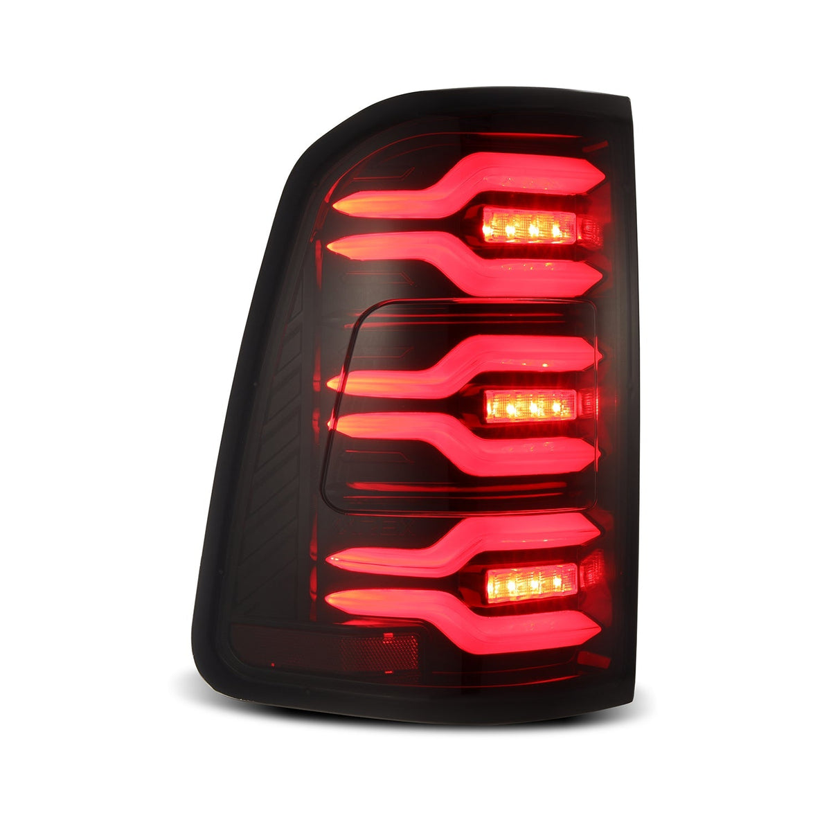 AlphaRex 640042 2025 Dodge Ram 1500 Luxx-Series LED Tail Lights - Black