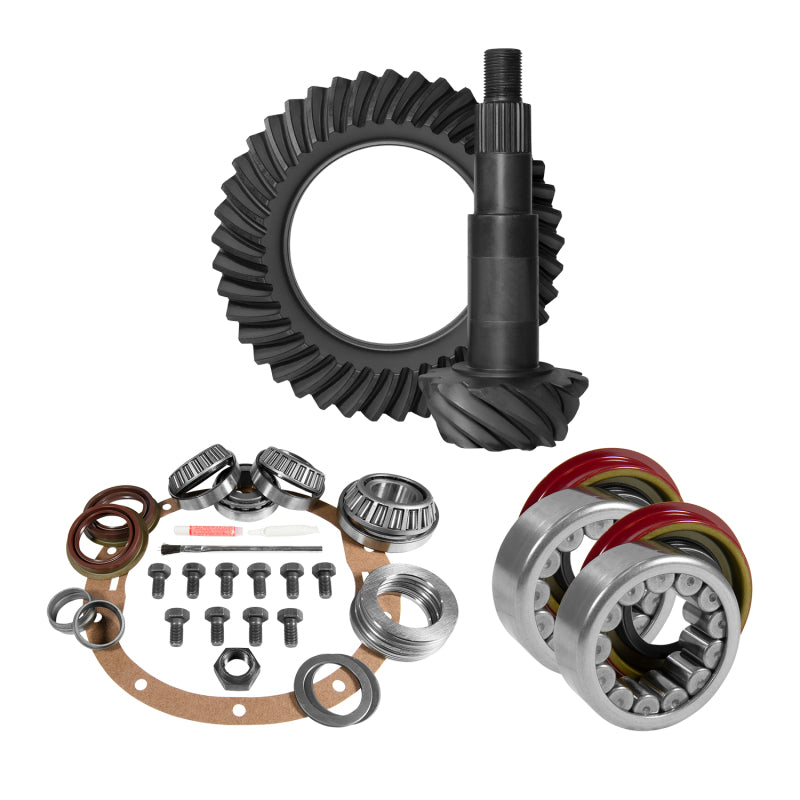 Yukon Gear & Axle YGK2031 8.6in for GM 3.42 Rear Ring & Pinion Install Kit Axle Bearings and Seal