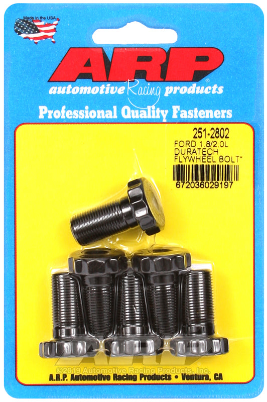 ARP 251-2802 for Ford 1.8L/2.0L Duratec Flywheel Bolt Kit
