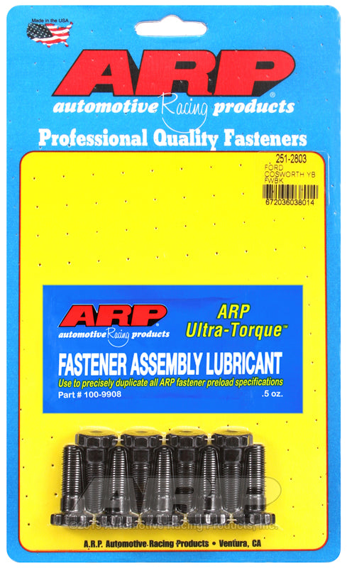ARP 251-2803 for Ford Cosworth YB Flywheel Bolt Kit