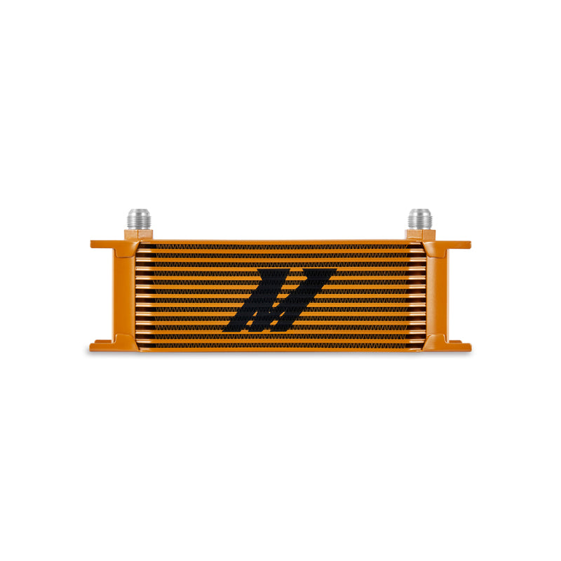 Mishimoto Universal 13-Row Oil Cooler Gold - #MMOC-13GD